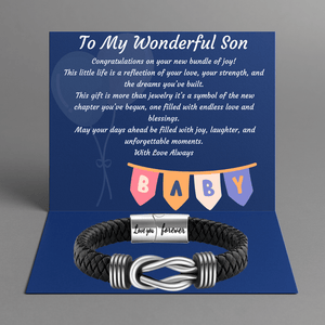 Dear Son Bound by Strength Bracelet - Strong From the Start