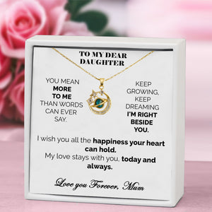 Dear Daughter Celestial Whiskers Necklace - Love you