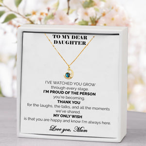 Dear Daughter - Moonlit Soul Necklace - Glow of Your Love