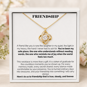 To My Dearest Friend -  Eternal Knot Necklace