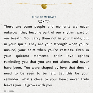 Empowerment Close to My Heart Necklace - Believe, Become, Shine