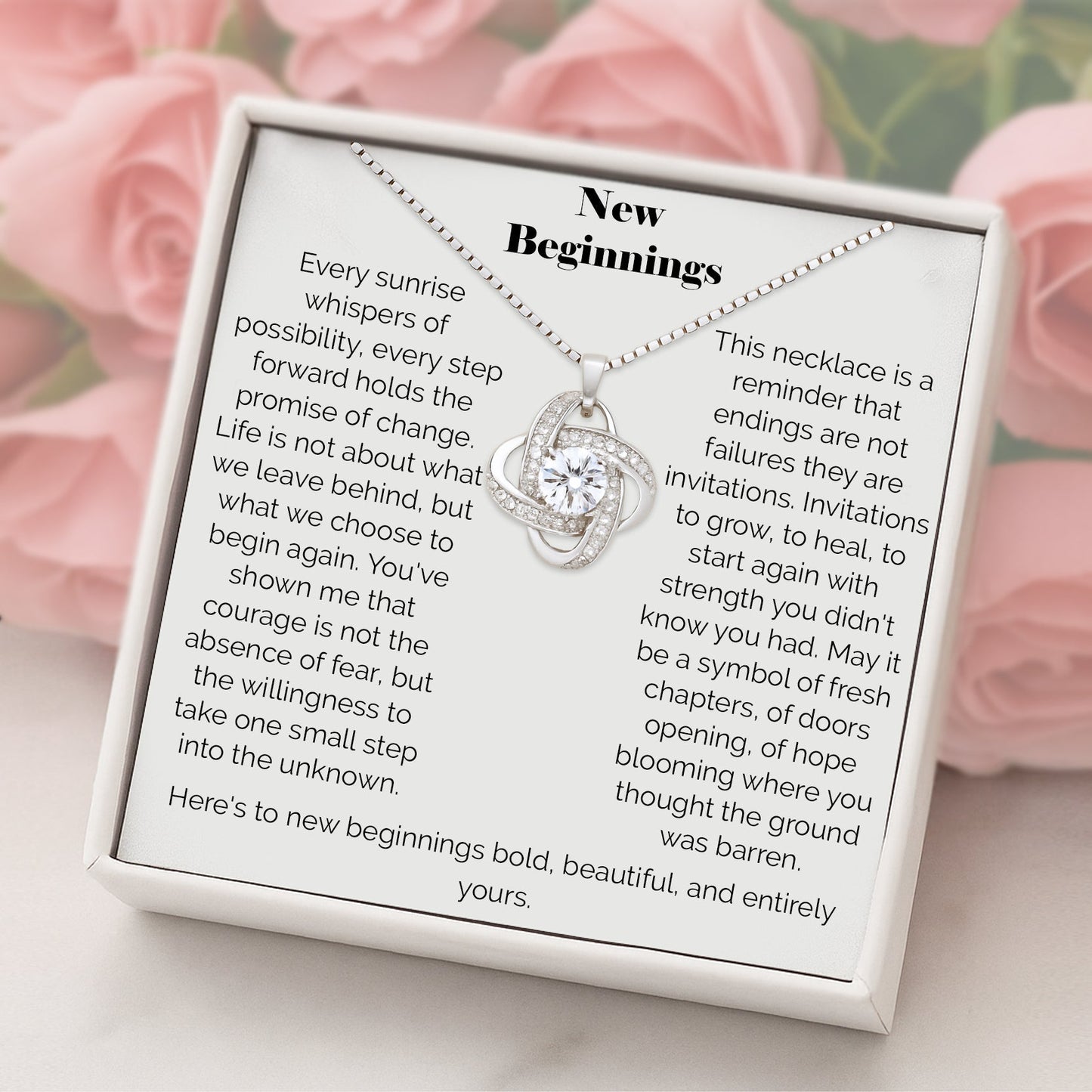 Fresh Start, Full Heart - Grateful Heart Necklace
