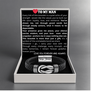 Dear Husband Bound by Strength Bracelet - Stronger Together