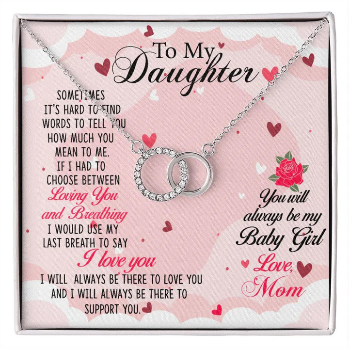 Dear Daughter - Circle of Love Necklace - Forever My Daughter