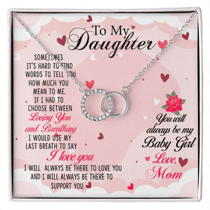 Dear Daughter - Circle of Love Necklace - Forever My Daughter