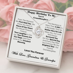Happy Birthday Dear Granddaughter - Love without end