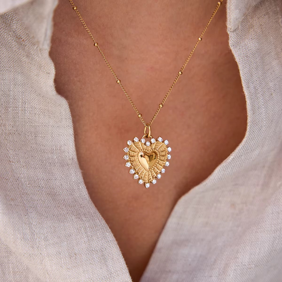 Heart of My Mum Pendant Necklace