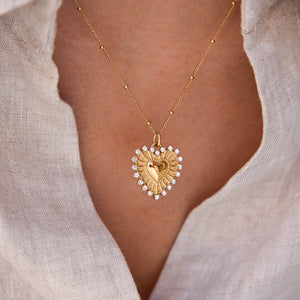 Heart of My Mum Pendant Necklace