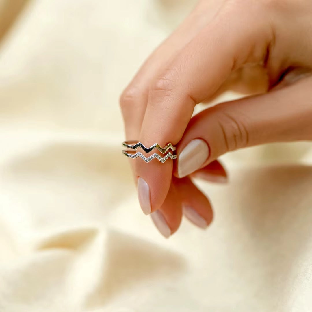 To Daughter Highs and Lows Ring with Love From Mum and Card