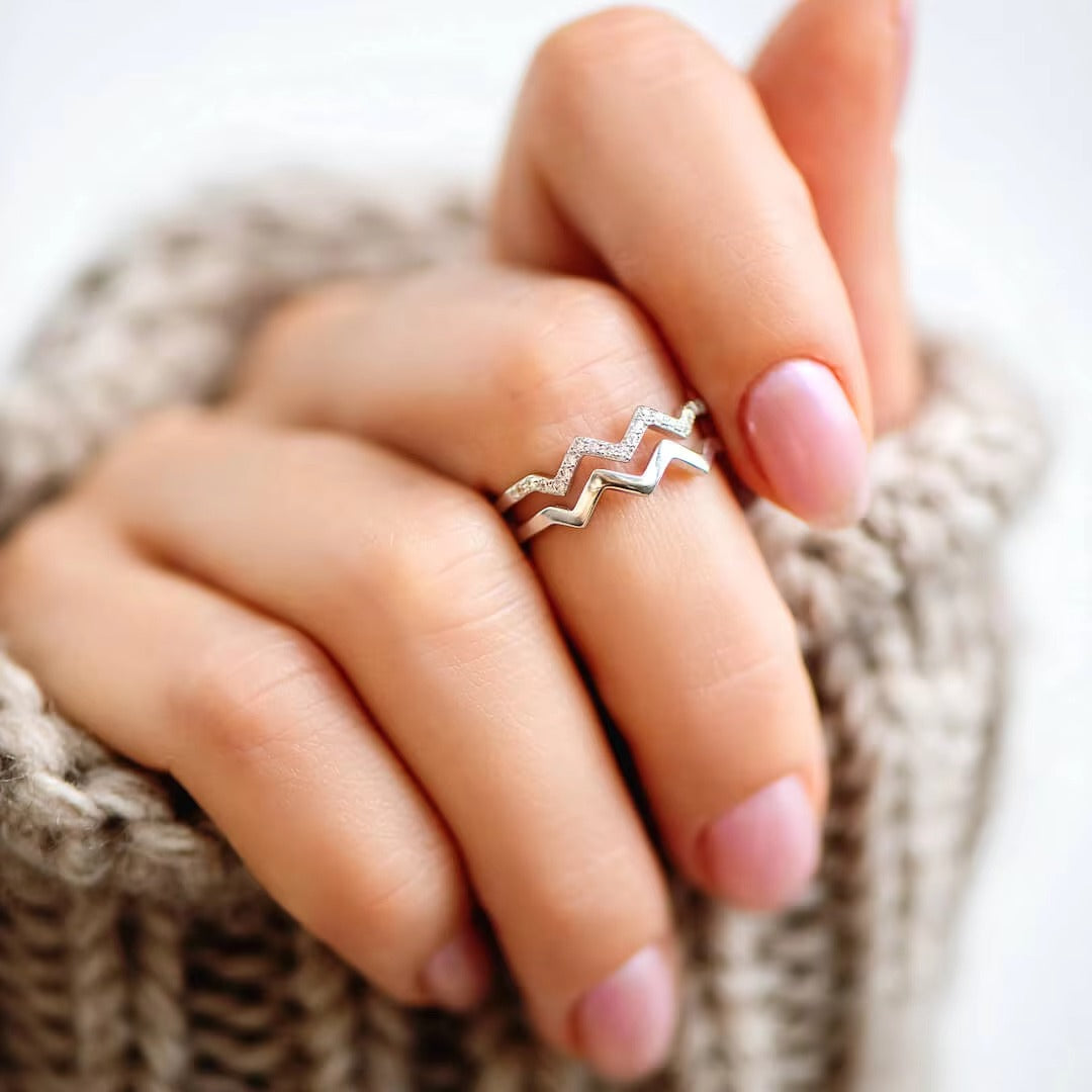 To Daughter Highs and Lows Ring with Love From Mum and Card
