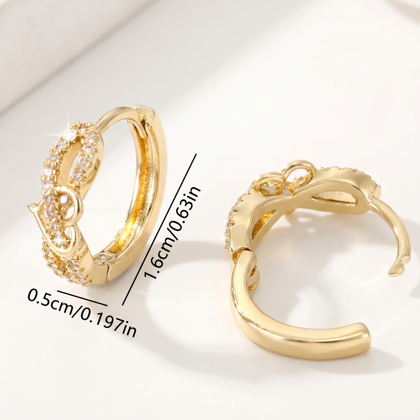 Infinite Grace Hoops - Effortless Shine