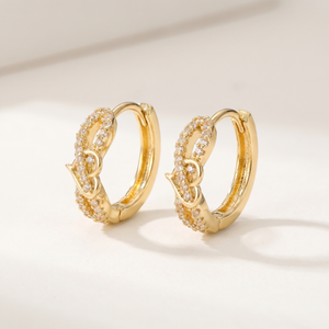 Infinite Grace Hoops - Effortless Shine