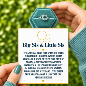 To My Sister - Forever Linked Ring