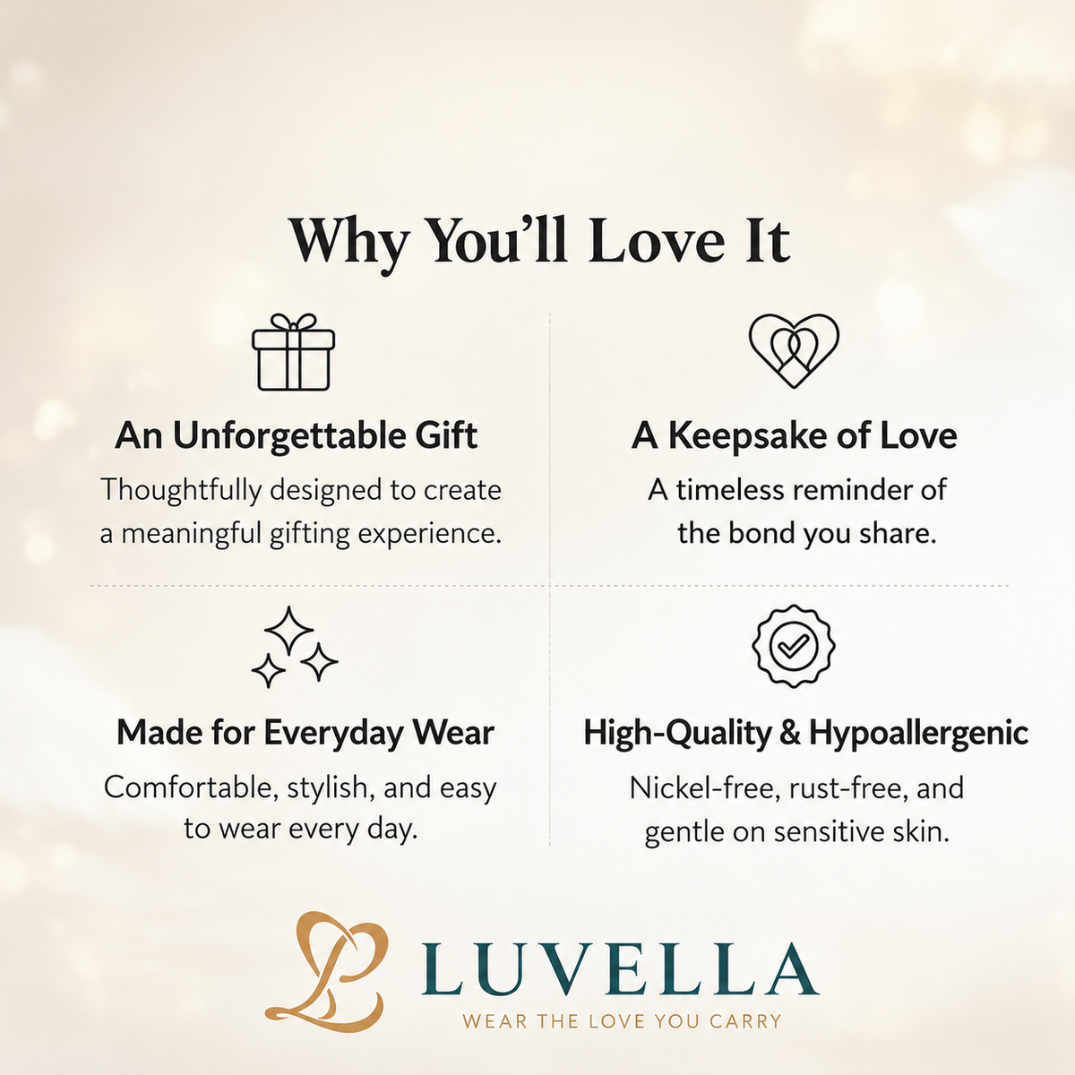 Love, Always - Eternal Knot Necklace