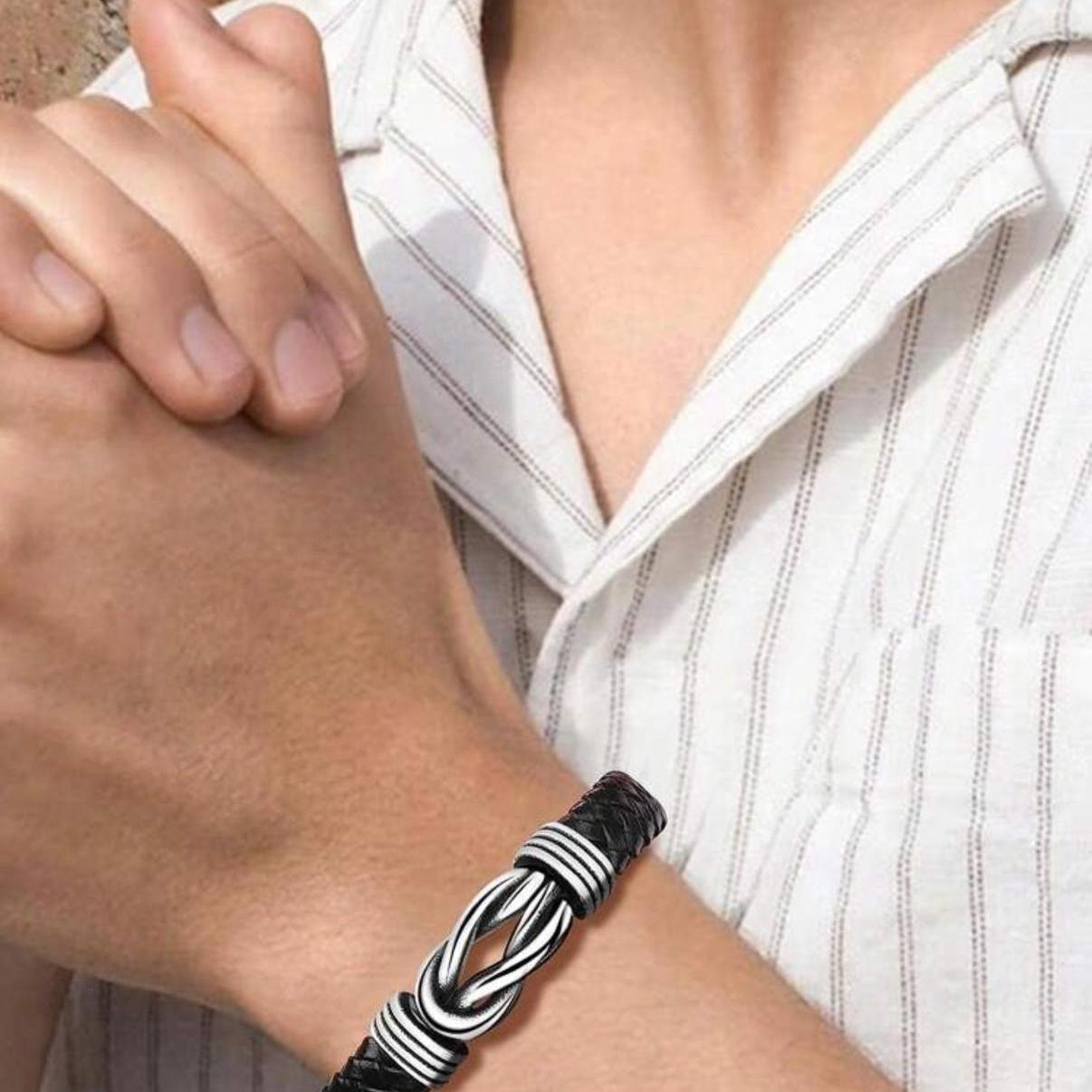 Bound by Strength Bracelet -  Dad, Our Unbreakable Bond