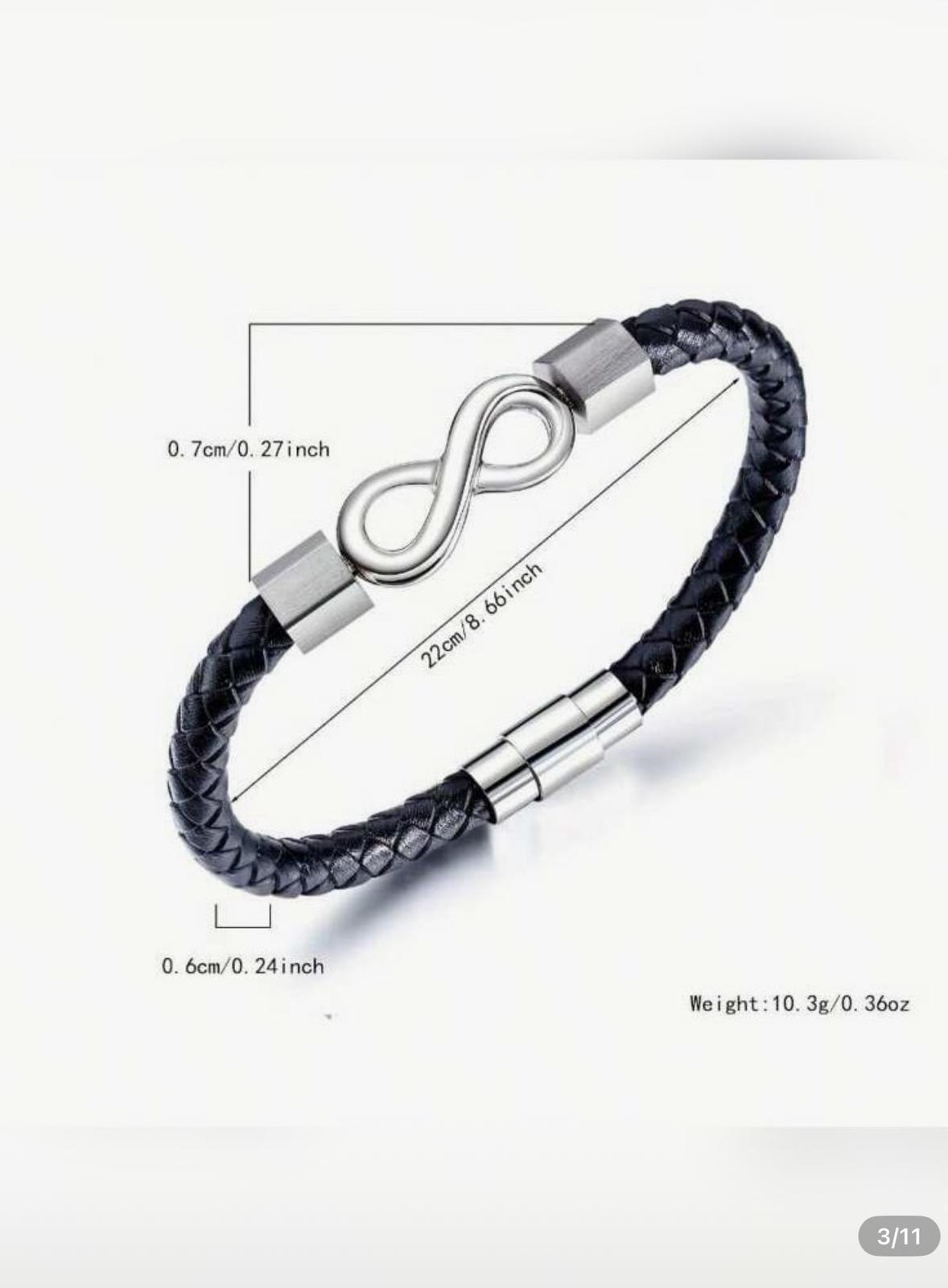 To My Dear Fiance Infinite Valor Bracelet - Always by My Side