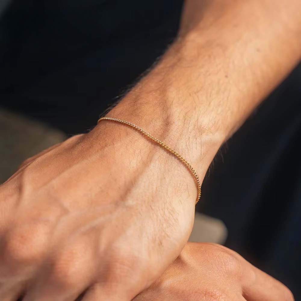To My Husband - Cuban Chain  Bracelet
