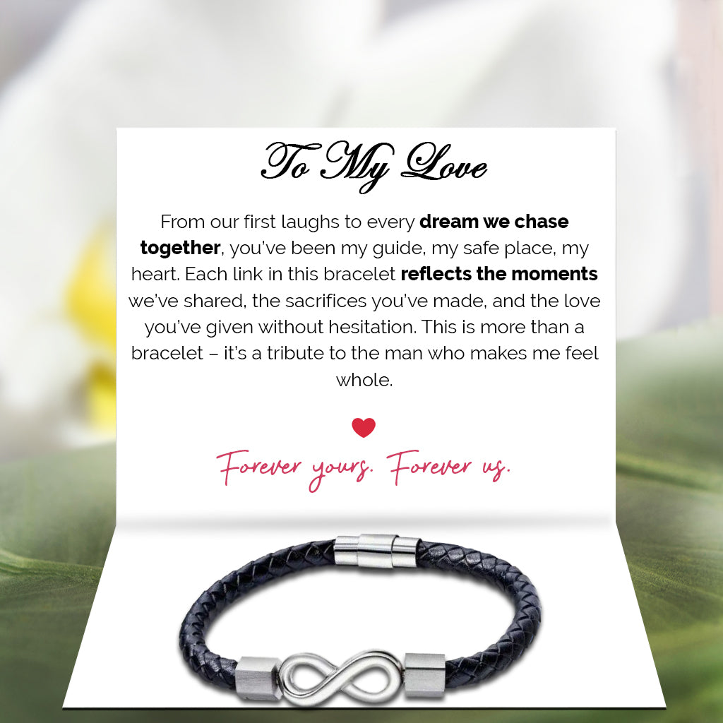To My Dear Boyfriend Infinite Valor Bracelet - Brave with You