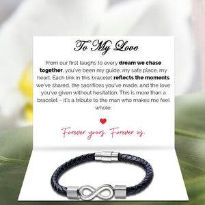 To My Dear Boyfriend Infinite Valor Bracelet - Brave with You