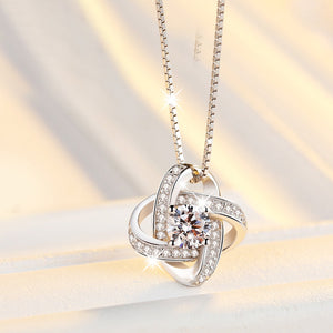 Dear Daughter Eternal Knot Necklace - Love Without End