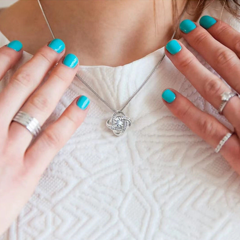 Eternal Knot Necklace - A Bond Time Cannot Break