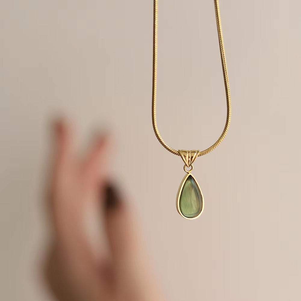To My Wife Whispering Willow Necklace - Grow With Me