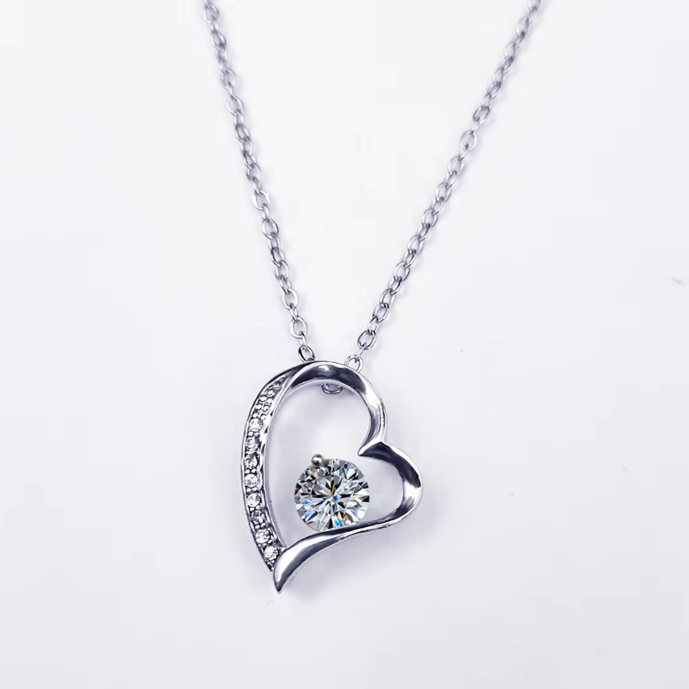 To My Wife Bound by Love Necklace - Tied to You Always