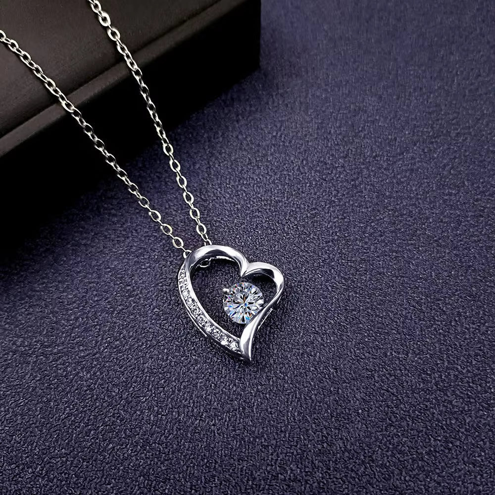 To My Wife Bound by Love Necklace - Tied to You Always