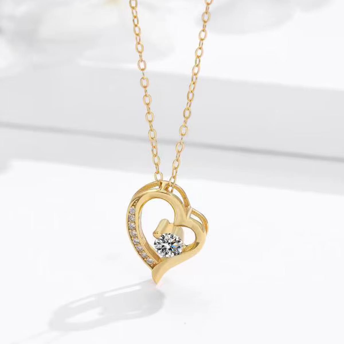 Happy Birthday Dear Granddaughter Bound by Love Necklace - My heart is yours