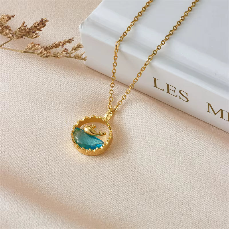 To My Wife Soul Serenity Necklace - Peace In Your Heart