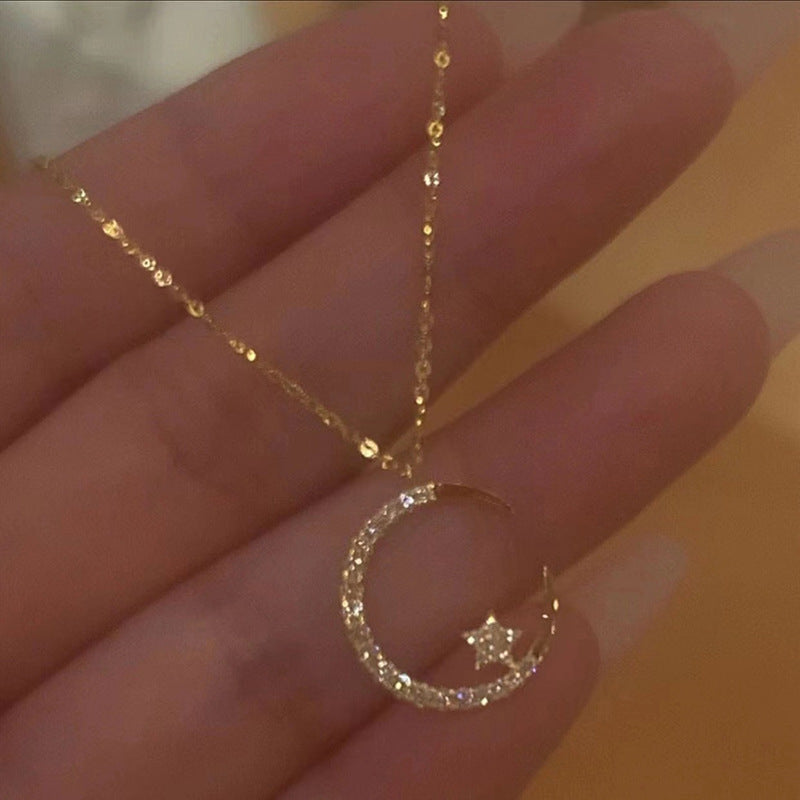 To My Granddaughter My Guiding Star Necklace - You Light My World