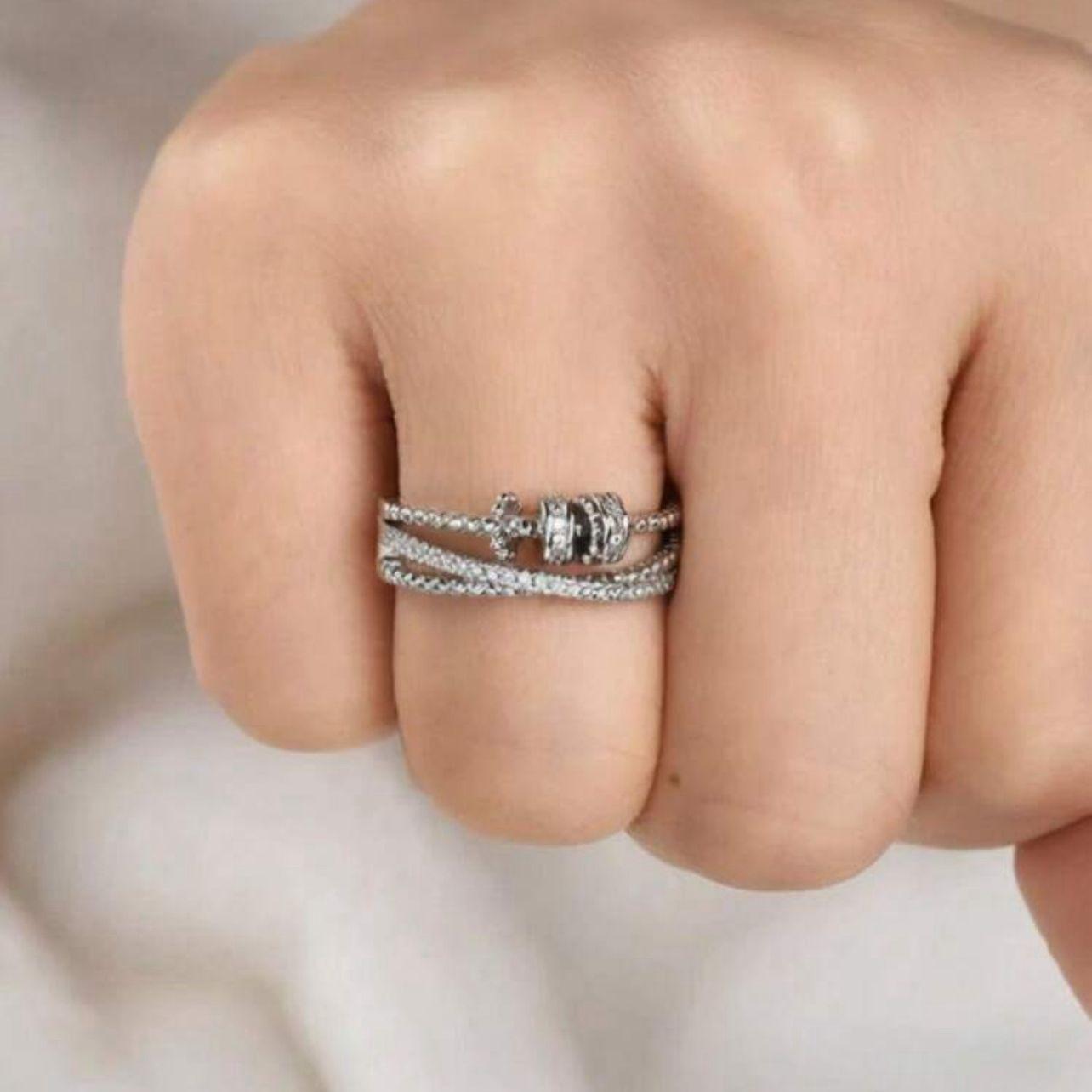 Embrace the Stillness Ring To Granddaughter - Peace You Can Wear