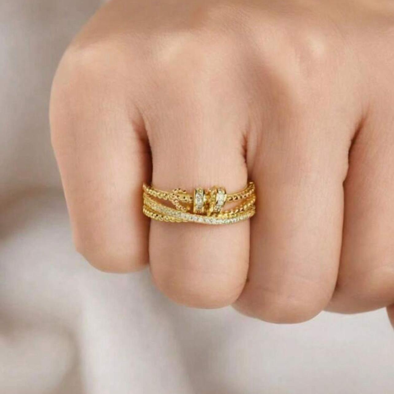 Embrace the Stillness Ring To Granddaughter - Peace You Can Wear