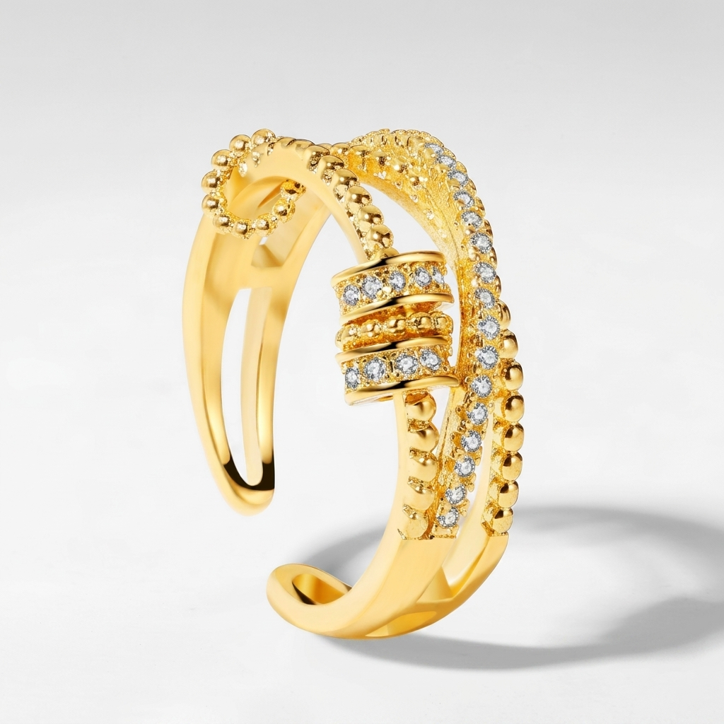 Embrace the Stillness Ring To Granddaughter - Peace You Can Wear