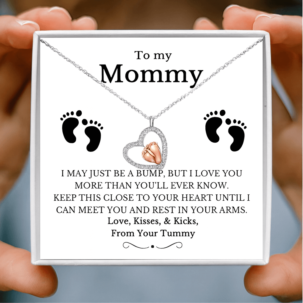 To My Mummy - First Heartbeat Necklace