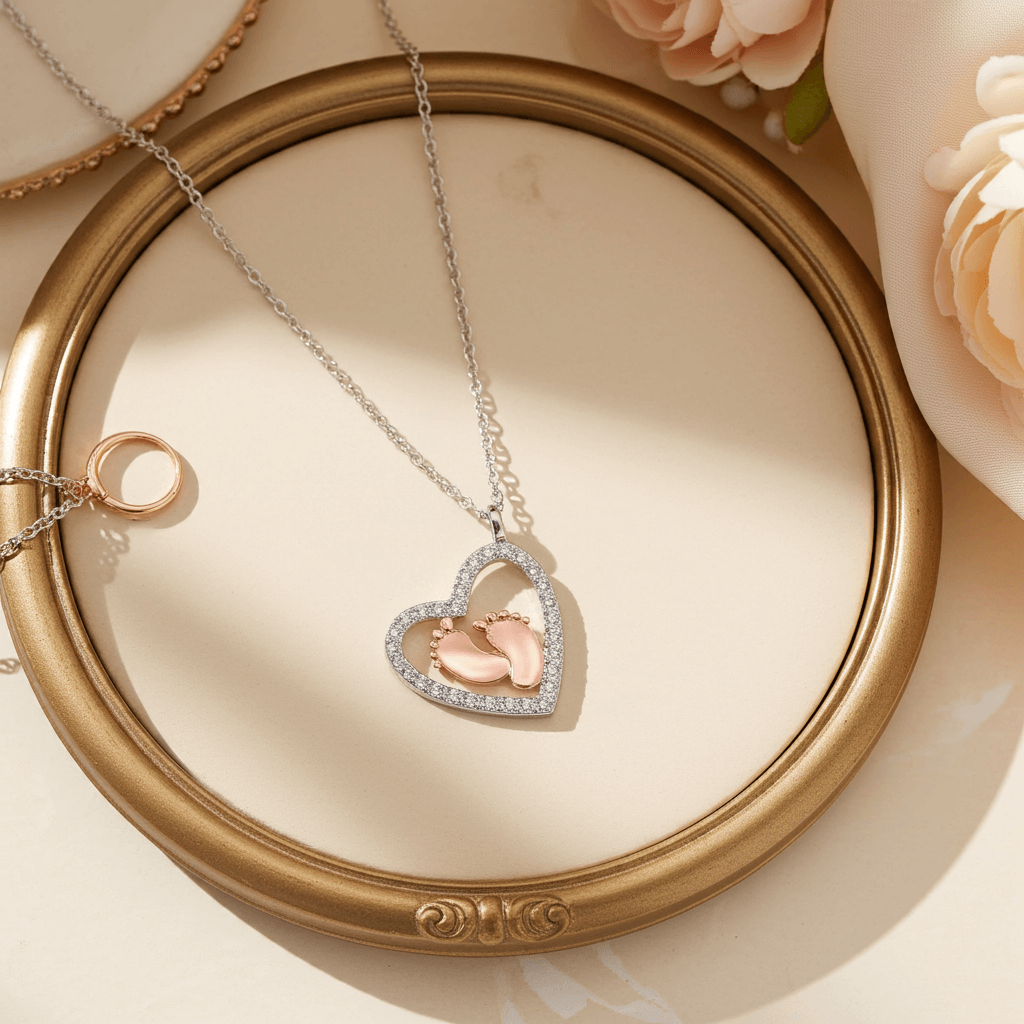 To My Mummy - First Heartbeat Necklace