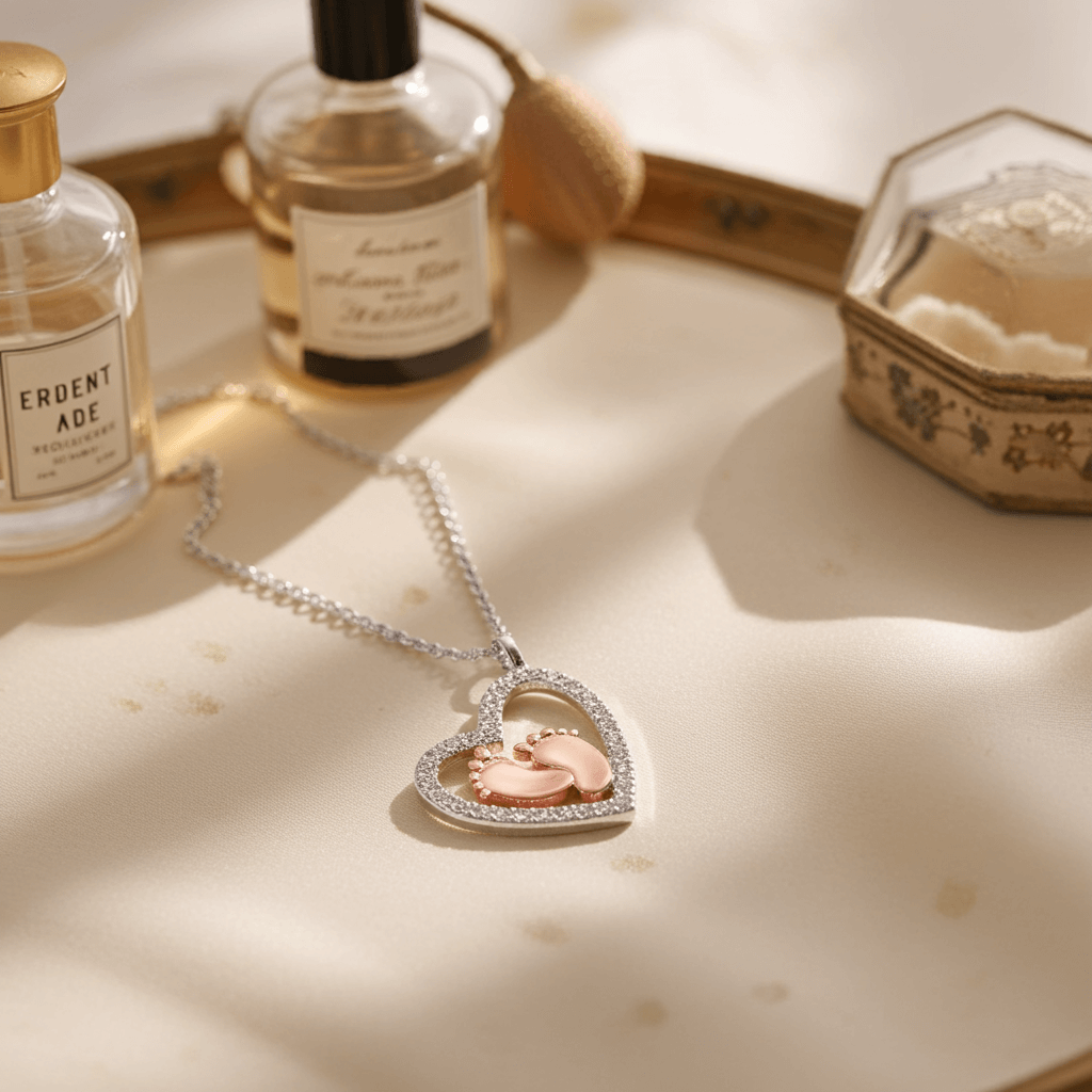 To My Mummy - First Heartbeat Necklace