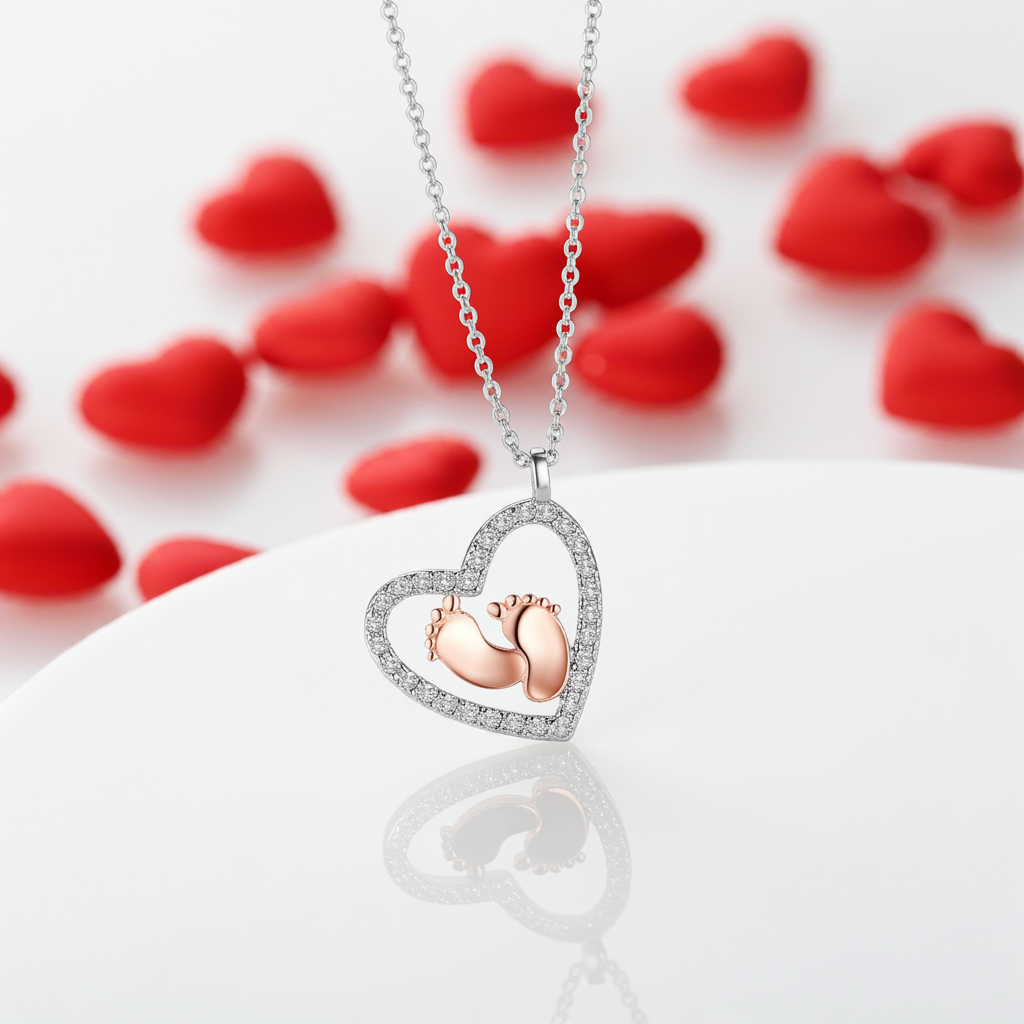 To My Mummy - First Heartbeat Necklace