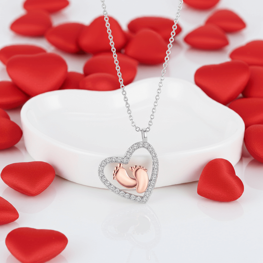To My Mummy - First Heartbeat Necklace