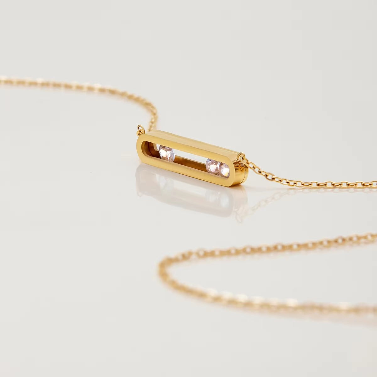 Always My Daughter Bar Necklace Gift