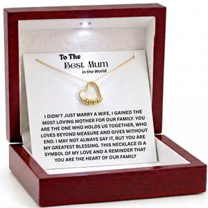 Mom’s Treasures Necklace - A Heart Full of Love