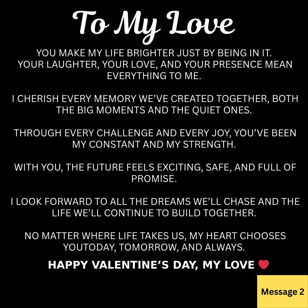 Dear Fiancée - Happy Valentine’s Day Bound by Love Necklace - Love That Never Unties