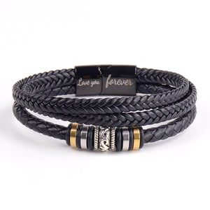 To My Husband Legacy Loop Bracelet - Love That Lasts