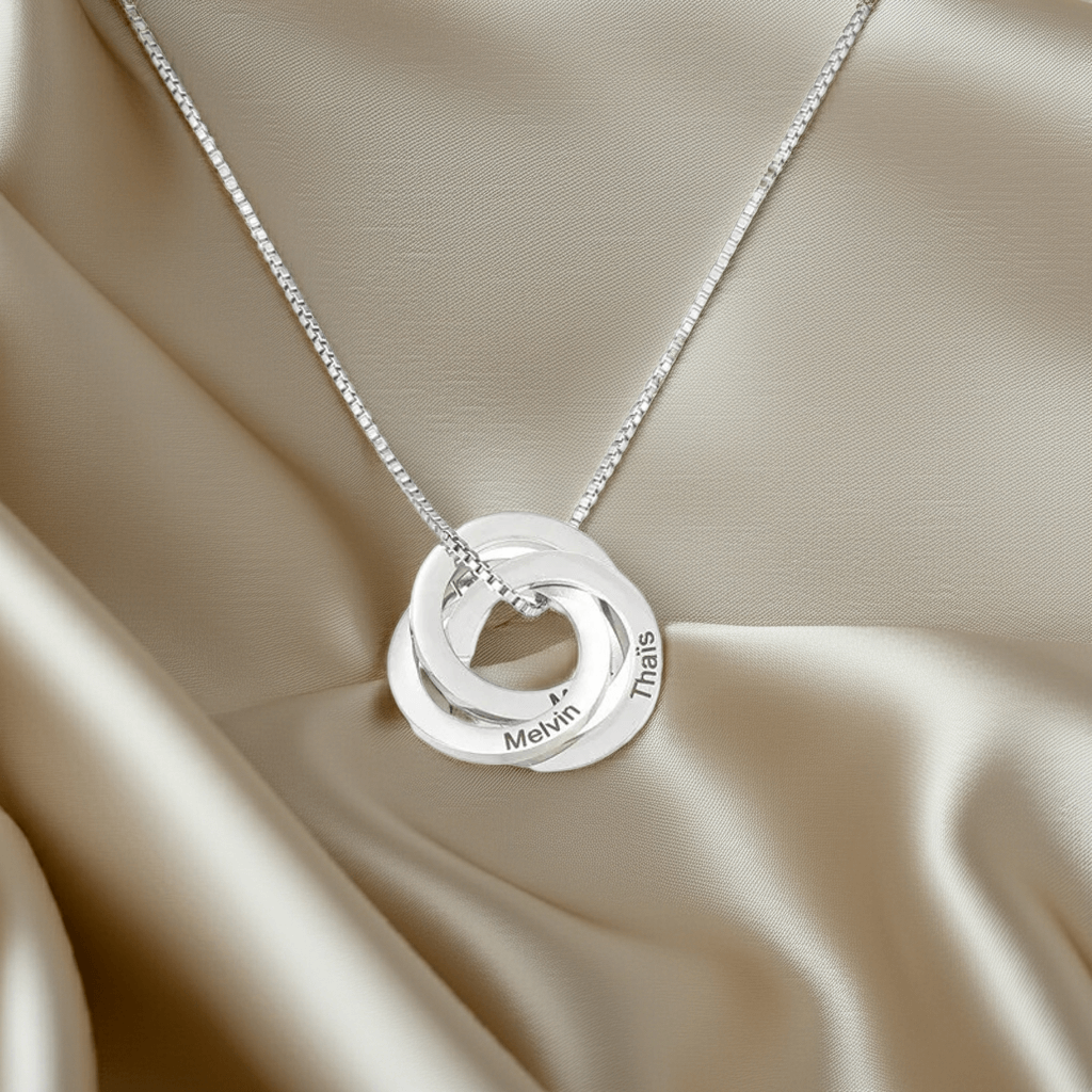 To The Best Mum in the World – Circle of Love Necklace