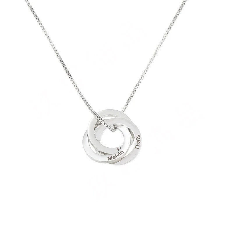 To The Best Mum in the World – Circle of Love Necklace