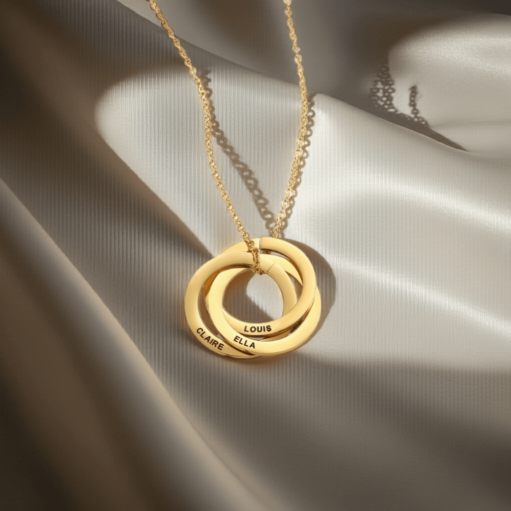 To The Best Mum in the World – Circle of Love Necklace