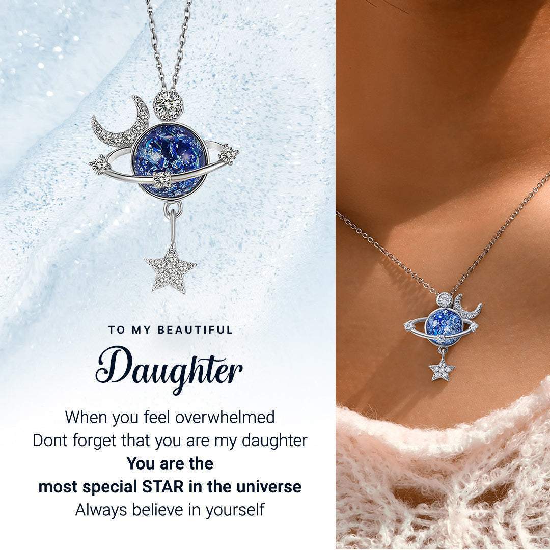 To My Beautiful Daughter – Cosmic Love Necklace