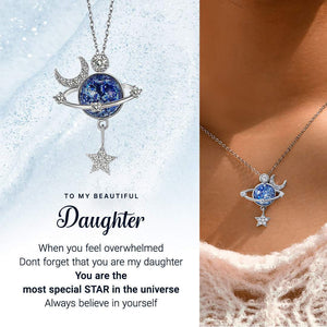 To My Beautiful Daughter – Cosmic Love Necklace