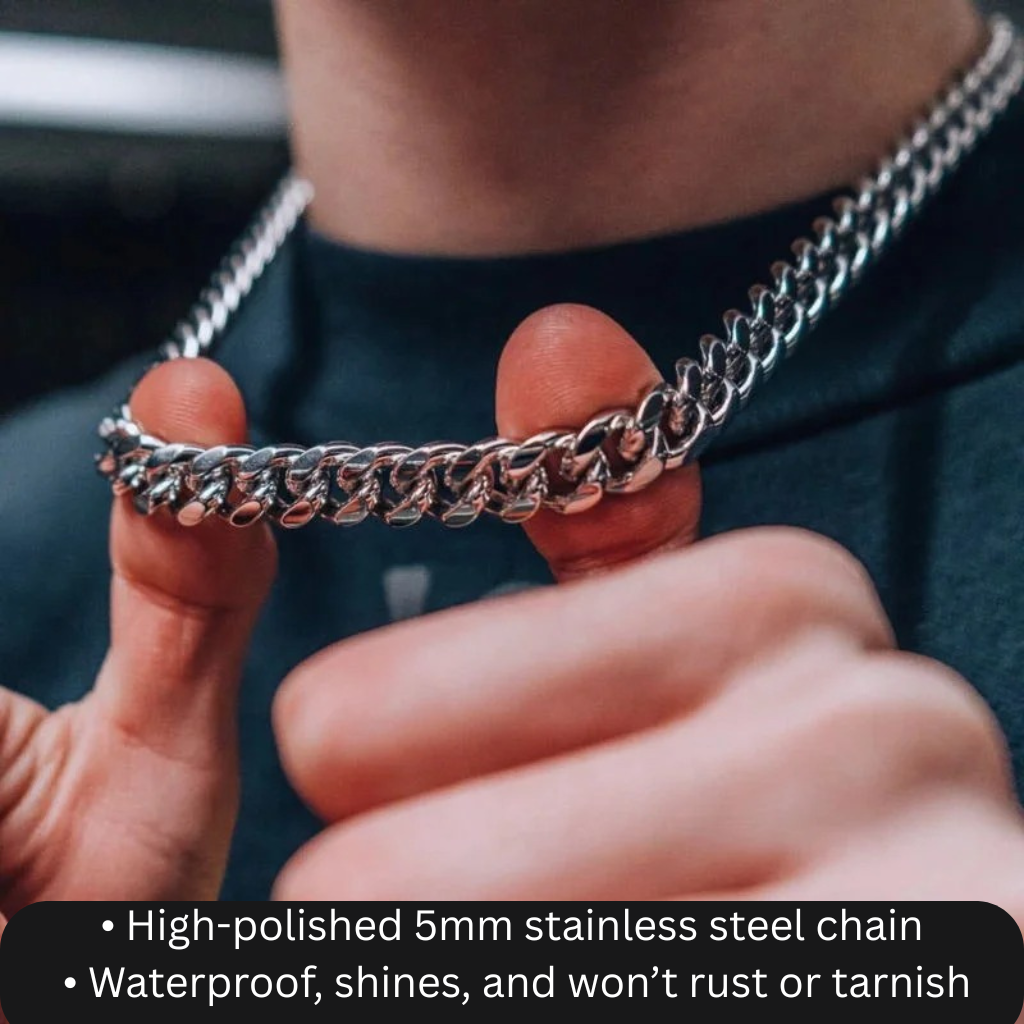 To My Dearest Boyfriend Steel Pulse Necklace - Heartbeat of Us