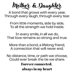 To My Daughter Infinity Heart Bracelet Linked Forever From Mum